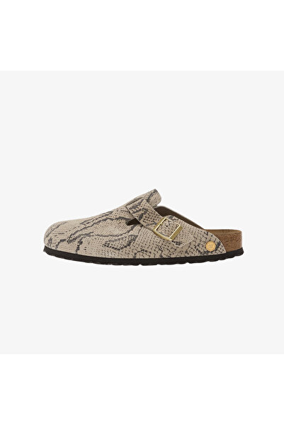 Birkenstock Γυναικεία Μιουλς από Δέρμα Σουέτ με Λογότυπο Boston Rivet