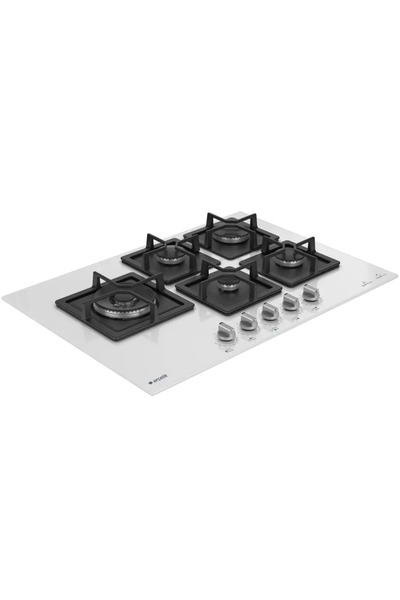 Arçelik OCD K 752-3 DWKYB Gazlı Cam Tablalı Ocak Beyaz