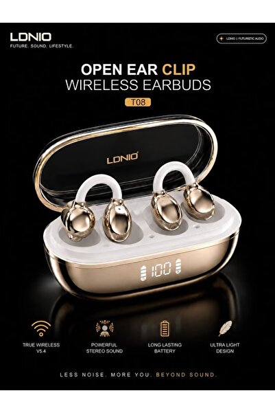 LDNIO Wireless Stereo BT Open Ear Clips Wireless In-Ear Bluetooth