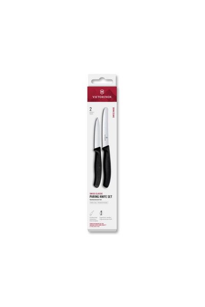 Victorinox 6.7113.2 Swiss Classic 2li Bıçak Set, Siyah
