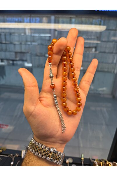 Ateş Kehribar bilek boy 7:5x7.5 Mm ölçüsünde TR