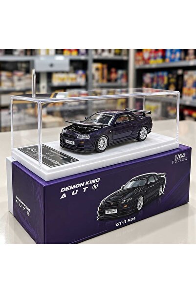 DEMON KİNG AUTO Nissan Skyline GT-R R34 IMXpo Hong Kong Chase Limited Edition...