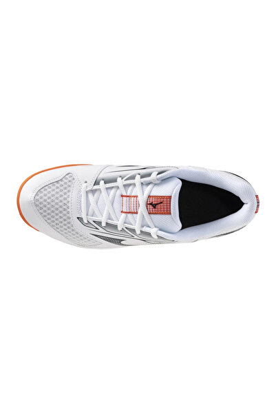MIZUNO Cyclone Speed 5 Unisex Voleybol Ayakkabısı Beyaz / Gri / Siyah