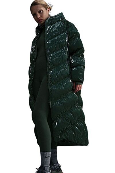 Nike Kadın Mont Kadın Kaban Sportswear Windpuffer Kadın Uzun Mont Kadın Uzun ...