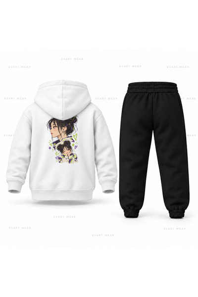 SVART WEAR طقم بدلة رياضية للأطفال من KPop Demon Hunters Zoey Yan مطبوع عليه ...