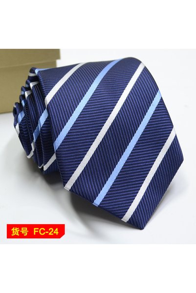 Choice FC-24 67 Styles Men's Ties Solid Color Stripe Flower Floral 7-8cm Jacq...