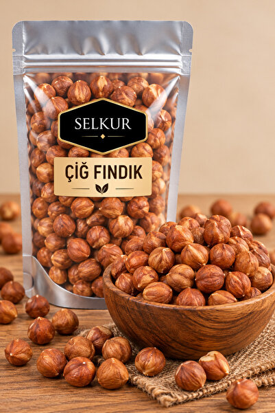SELKUR Çiğ Fındık İçi 1KG(GİRESUN 2026-2027 sezon-KABUKSUZ)