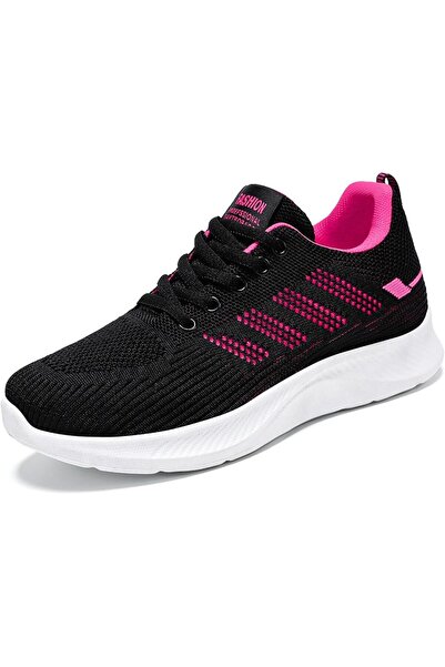 Generic Women's Breathable Mesh Running Shoes, Lightweight Non-Slip Walking S...