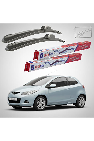 TEAMCAR Wipers Mazda 2 DE 2008-2010 | Front Set Flat – TeamCar®