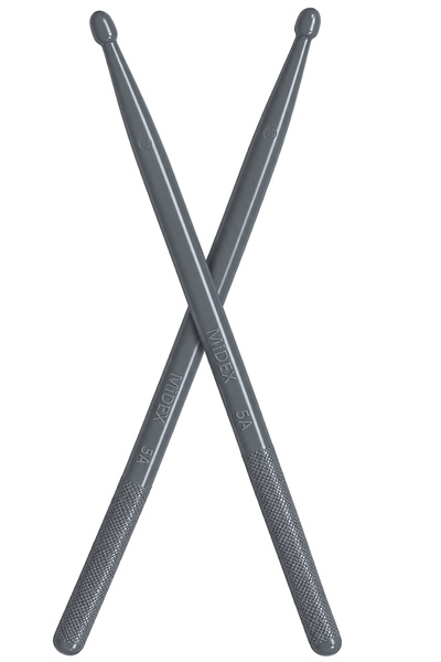 Midex Gfk-901Gry Pro 5A Professional Unbreakable Drumstick Fiber Carbon Drumsticks Gray Color Drum Drumstick