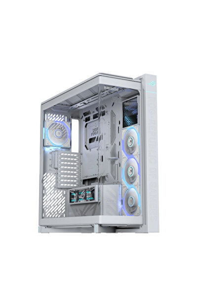 ASUS ROG Cronox GR801 ARGB USB 3.2 Temperli Cam Full Tower Beyaz Gaming (Oyun...