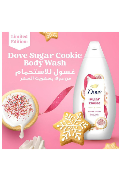 Dove غسول الجسم بنكهة الكوكيز السكري 450 مل