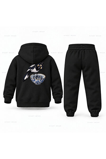 SVART WEAR طقم بدلة رياضية للأطفال من KPop Demon Hunters Sussie Kase مطبوعة ع...