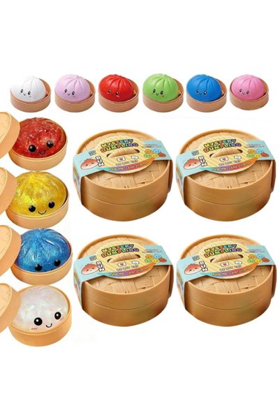 Generic Squishy Bun – The Original Mystery Dumpling Sugar Bear Edition