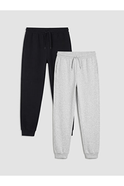LC Waikiki Girl's Gray Knitted Pants