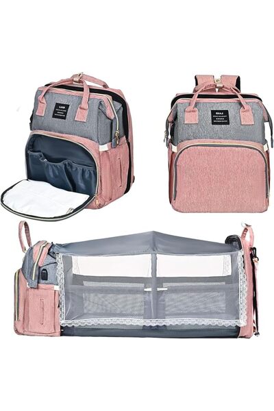 DMG TECH DMG Diaper Bag Backpack, Baby Bag Diaper Bag with Changing Station &...