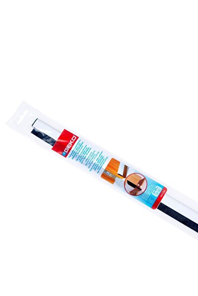 OEM Prag izolator cu perie, pentru usi, Geko Plastiflex, PVC rigid, alb, 40 m...