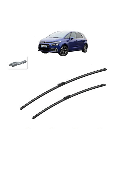 Bosch Σετ 2 υαλοκαθαριστήρων CITROEN C4 PICASSO II 2013-2018, για παρμπρίζ, A...