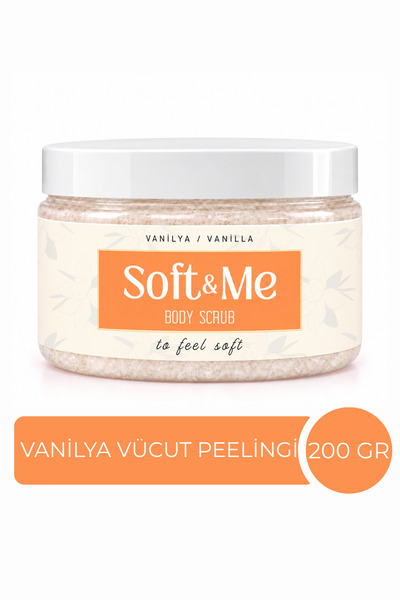 Soft and Me Vanilya Vücut Peelingi - Nemlendirici, Arındırıcı, Batık Karşıtı ...