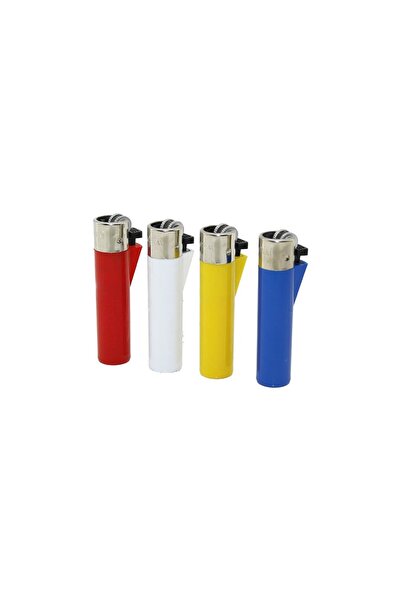 KASAİ ASŞ-Y2 Çakmak Slim Mini Yuvarlak Doldur Kullan Renkli Plastik Klasik Çe...