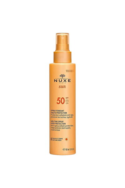 Nuxe Слънцезащитен спрей с висока защита SPF50