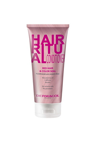 Dermacol Hair Ritual Balsam pentru păr roșu și sigilarea culorii 200 ml