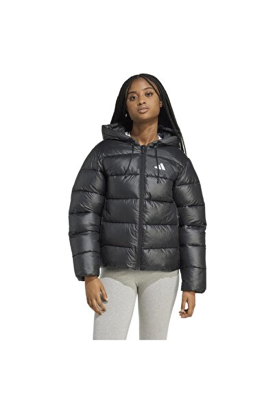 adidas Γυναικείο Μπουφάν Climawarm Συνθετικό Πουπουλένιο Φουσκωτό με Κουκούλα XS