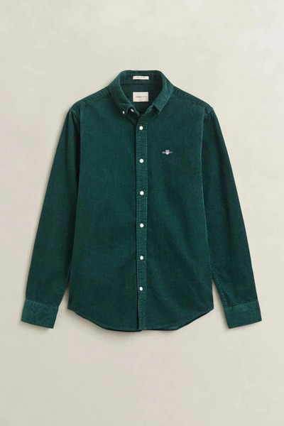 Gant Erkek Yeşil Regular Fit Gömlek