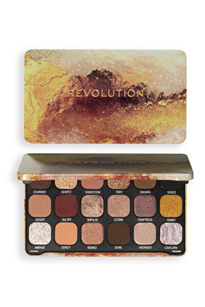 Revolution BEAUTY FOREVER ΑΨΟΓΗ ΠΑΛΕΤΑ ΣΚΙΩΝ ΜΑΤΙΩΝ ΜΠΡΟΝΖΕ ΠΕΙΡΑΣΜΟΣ