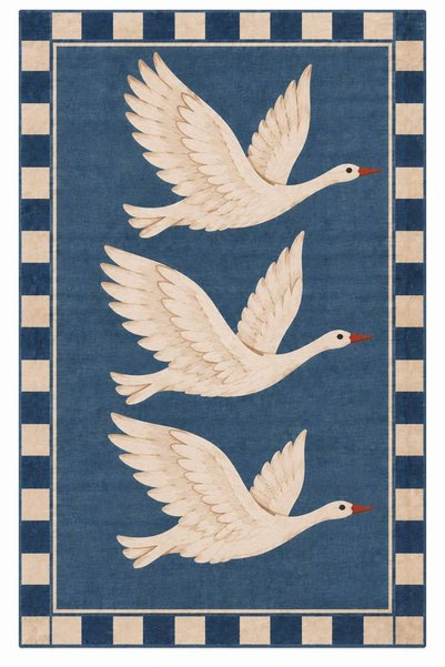 Rugs Modern Halı سجادة زخرفية منسوجة بنمط نباتي كلاسيكي على شكل حيوانات من إي...