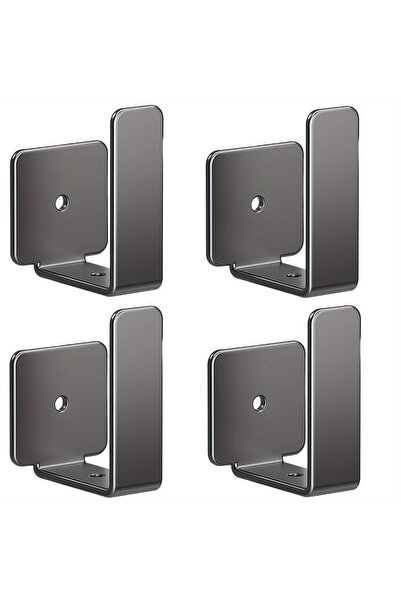 Choice Dark Gray 4pcs No-Drill Wall Mount Router Storage Box | TV Network Fib...