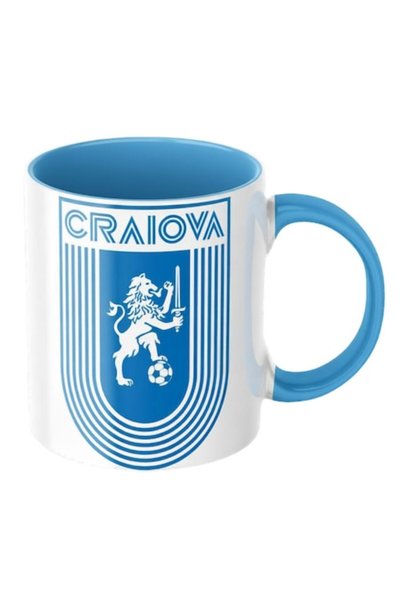 T&M Personalizare Cană fan Universitatea Craiova, fotbal, campion al unei dra...