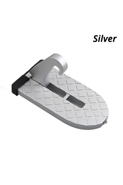 Choice Silver Auto Foldable Car Roof Rack Door Step Multifunction Universal L...