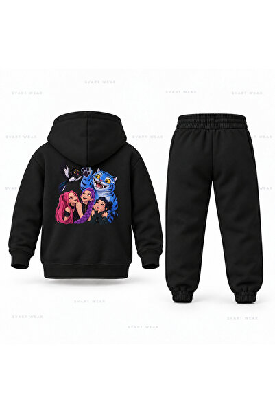 SVART WEAR طقم بدلة رياضية للأطفال مطبوع عليها KPop Demon Hunters Sussie Pati...