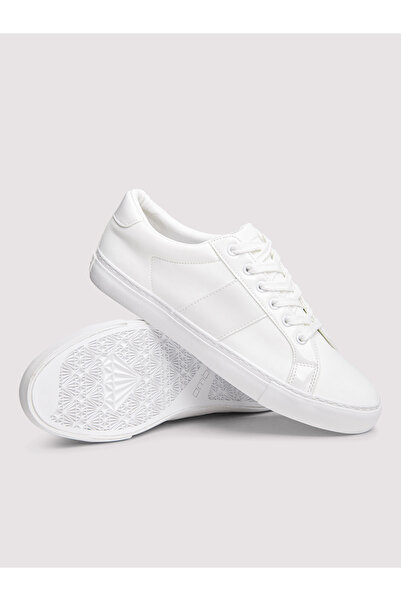 OMBRE Ανδρικά Sneakers, Χαμηλά με κορδόνια OM-FOTL-0193 Λευκό
