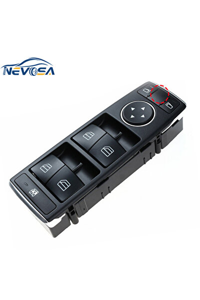 Choice مفتاح نافذة كهربائية NEVOSA بدون طي لسيارات مرسيدس بنز W212 W204 W117 ...