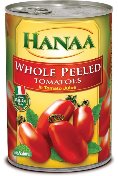 Hanaa Honey Hanaa Whole Peeled Tomatoes 1x400 g