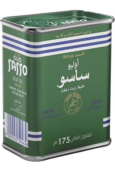 Sasso زيت زيتون نقي، 175 مل - عبوة واحدة