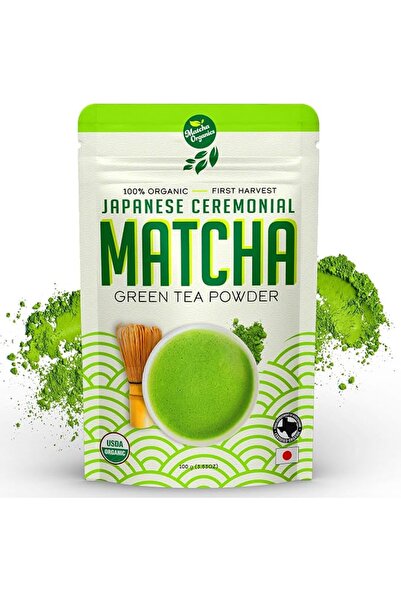 MATCHAMAGIC Matcha Organic Green Tea Powder with Matcha Flavor, 100g Package