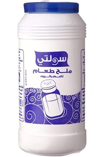Solti ملح طعام معالج باليود، 700 جرام