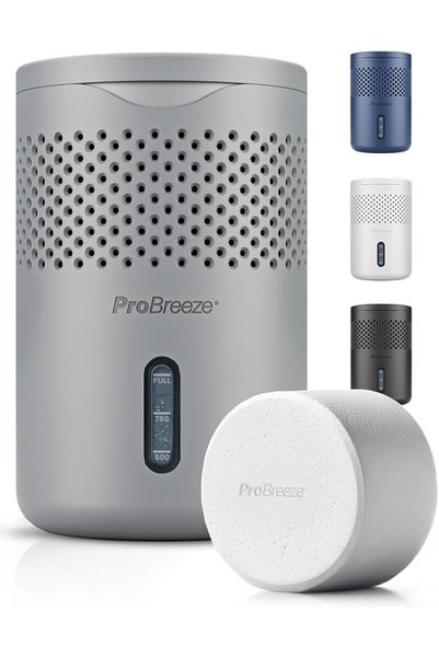 Pro Breeze أوسمو ®   مزيل الرطوبة، ماص للرطوبة صامت وقابل لإعادة التعبئة للرط...
