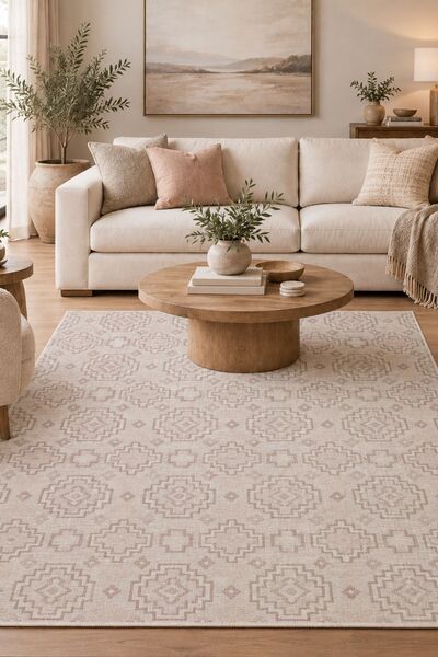 Oriente Home Zenya Serisi Modern Gri Şönil Makine Halısı Kaymaz Taban Yıkanab...