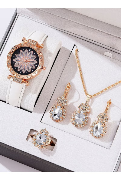 Generic Ladies Watch Fashionable Women Quartz Diamond Wristwatch Classic Simp...