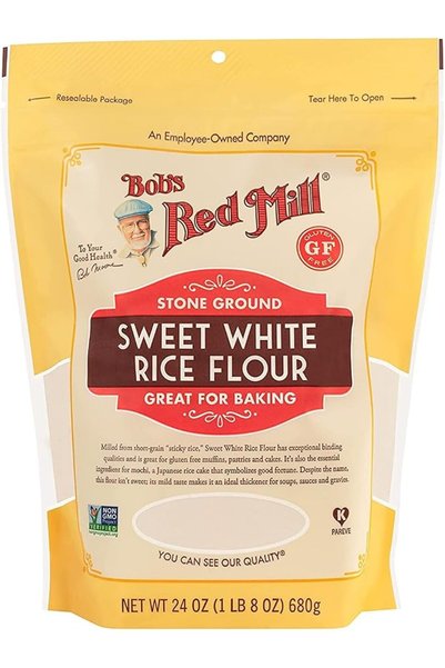 Bob's Red Mill دقيق الأرز الأبيض الحلو، 24 أونصة (680 جرام)