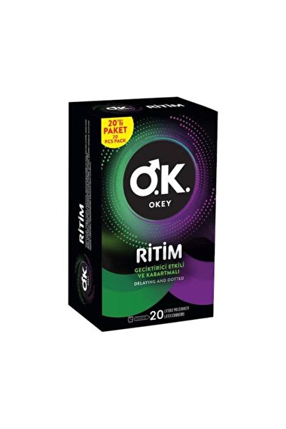 Okey Ritim Prezervatif 20'li