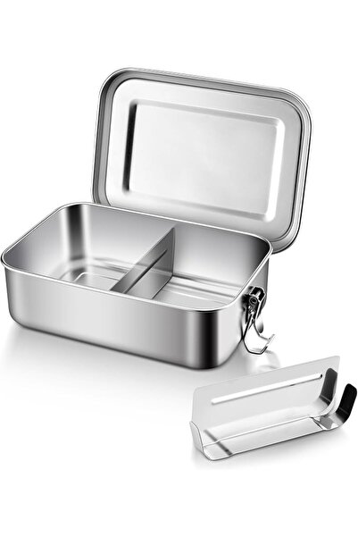GENERAL Evar Brand Stainless Steel Food Container 1 Piece 1400ml Food Storage...