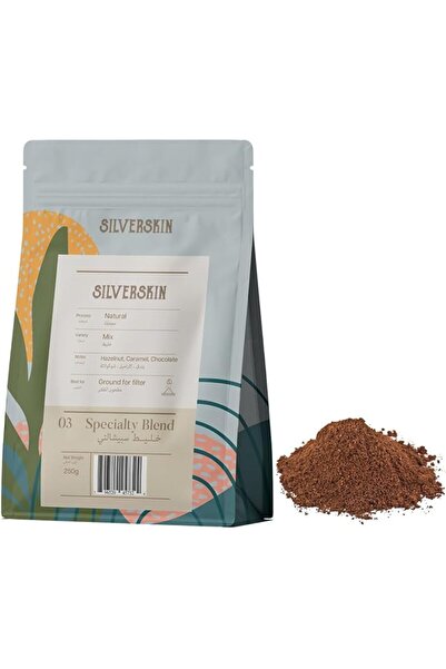 Silverskin Coffee Roasters قهوة مطحونة فاخرة - خلطة خاصة 250 جرام