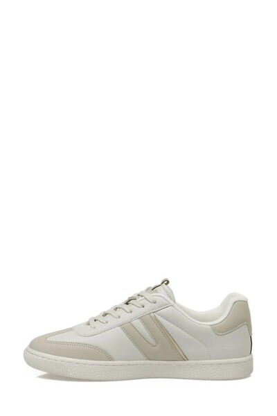 Kinetix Günlük Rahat Kalıp Bağcıklı Kadın Krem Sneaker Peru