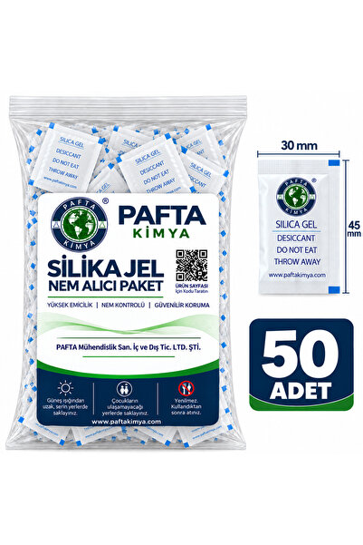 1 GR Beyaz Silika Jel 50 Adet