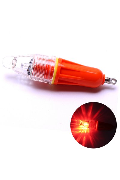 Choice Red 1 PC LED Underwater Fish Lure Light, Deep Water Sea Fishing Light,...